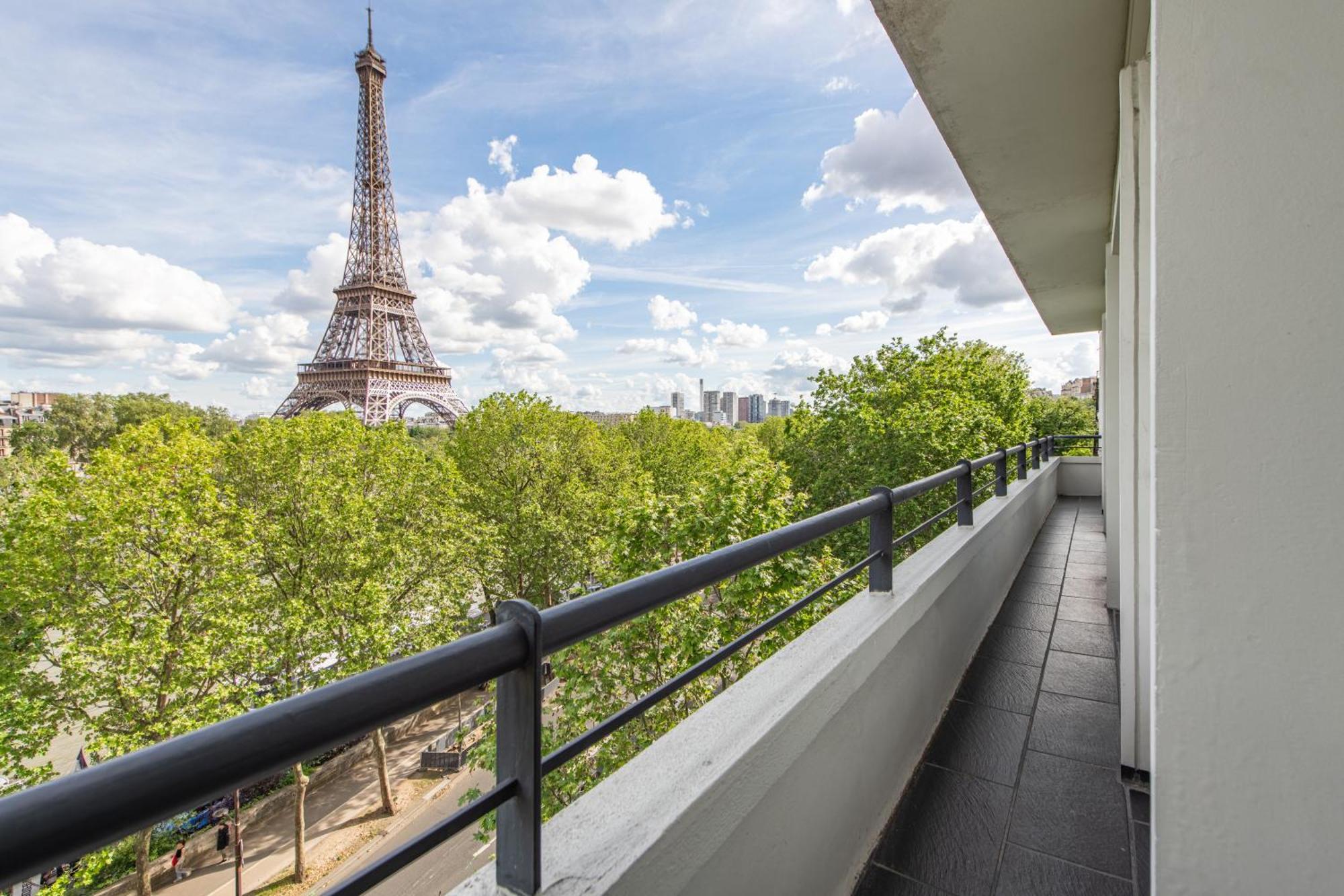 Appartement New York-superbe Vue Tour Eiffel Pont De L'alma Parijs